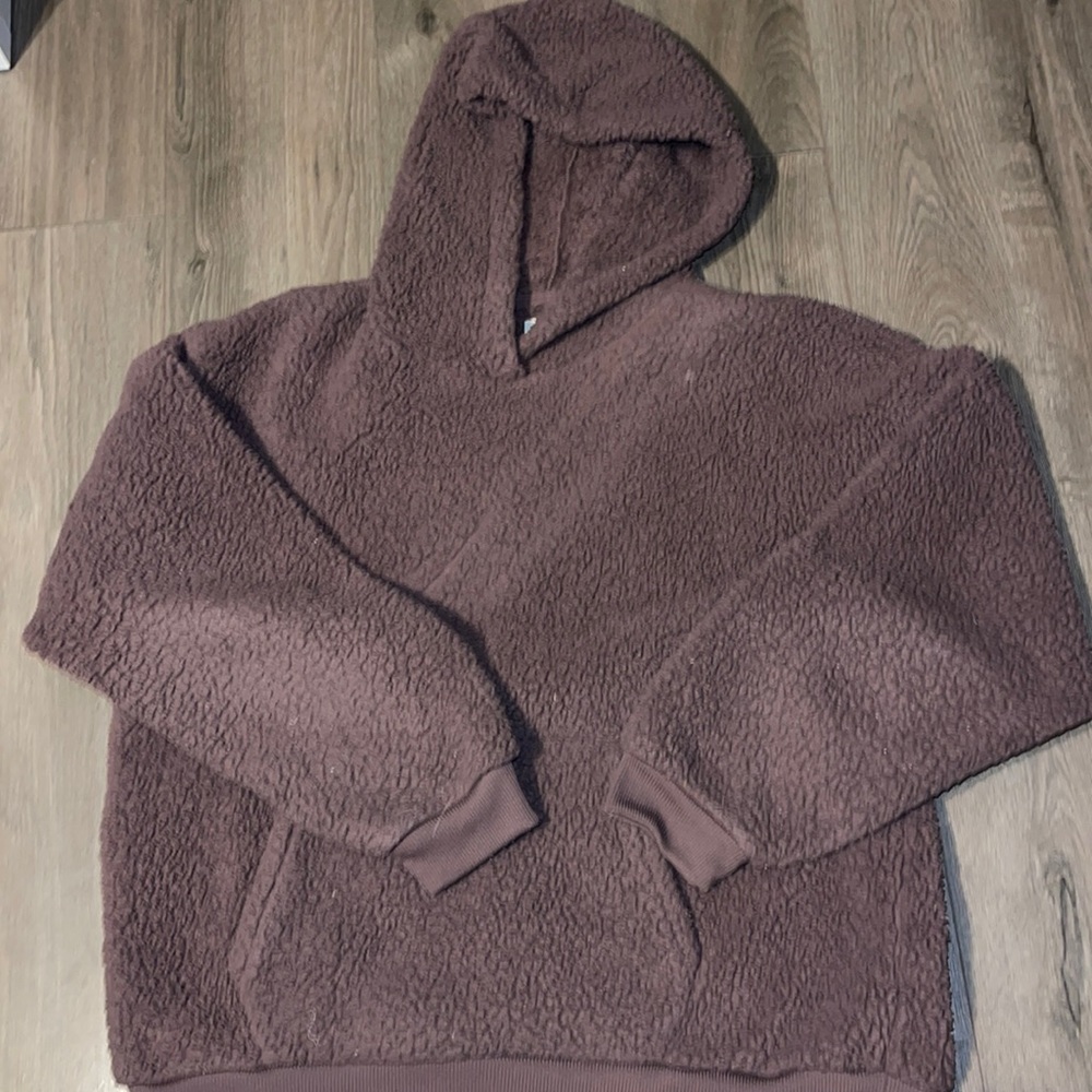 Sherpa hoodie
